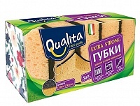 Губки Qualita Extra Strong для посуды 5шт