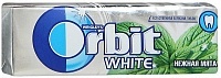 Жевательная резинка Orbit White нежная мята 13,6г