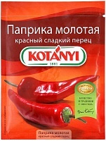 Паприка Kotanyi красный сладкий перец молотая 25г