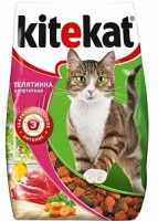 Сухой корм для кошек Kitekat Аппетитная телятина 800г