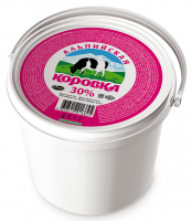 Молокосодержащий Альпийская Коровка сметанный продукт 30%, 5 кг
