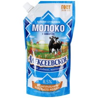 Молоко Алексеевское цельное сгущенное с сахаром 8,5%, 650г