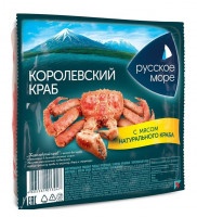Крабовые палочки Русское море Королевский краб с мясом краба 250г