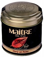 Чай Maitre de lux черный листовой 100г