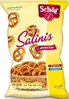 Печенье Dr.Schar Salinis крендельки соленые без глютена 60г