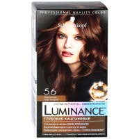 Стойкая краска для волос Luminance 5.6 Бархатный каштановый