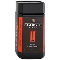 Кофе Egoiste Double Espresso растворимый сублимированный 100г