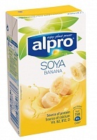 Напиток Alpro соевый банан 1,8%, 250мл