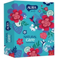 Набор Aura Beauty natural care Гель витаминный 260мл + Крем для рук восстановление 75мл