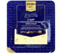 Сыр Metro Premium с голубой благородной плесенью 50%, 100г