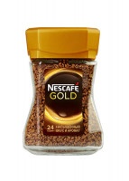 Кофе Nescafe Gold растворимый 47,5г стекло
