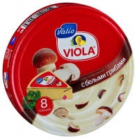 Сыр Valio Viola плавленый с белыми грибами 50%, 130г