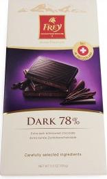 Шоколад Frey горький 78% какао 100г