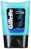 Гель после бритья Gillette Sensitive Skin для чувствительной кожи, 75 мл