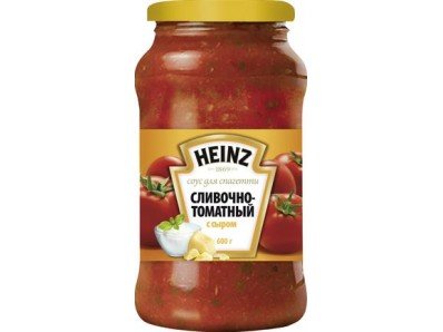 Соус для спагетти HEINZ Сливочно-томатный, 450г