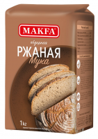 Мука Makfa ржаная хлебопекарная, 1кг