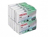 Скобы Sigma №24/6 1000шт 10 коробок