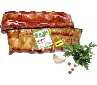 Хребты свиные (рагу) Велком копчено-вареные цена за кг