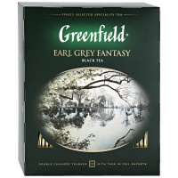 Чай Greenfield Earl Grey Fantasy черный пакетированный 100 пак.*2г