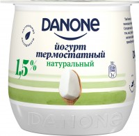 Йогурт Danone Термостатный натуральный 1,5% 160г