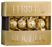 Набор Ferrero Rocher шоколадный 125г