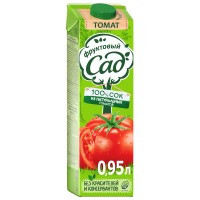 Сок Фруктовый сад томатный с сахаром и солью, 0,95л