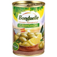 Оливки Bonduelle с лимоном 314мл