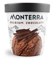 Мороженое Бельгийский шоколад Monterra, 480 мл, БЗМЖ