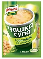 Суп Knorr Чашка супа гороховый с сухариками 17г