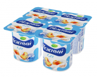 Йогуртный продукт Нежный с соком персика 1.2%, 100г
