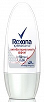 Дезодорант Rexona антибактериальный Эффект шариковый 50мл