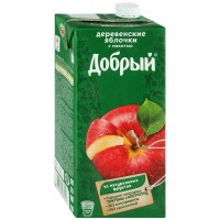 Нектар Добрый Деревенские яблочки, 2л