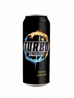 Напиток Turbo Energy энергетический безалкогольный 0,45 л
