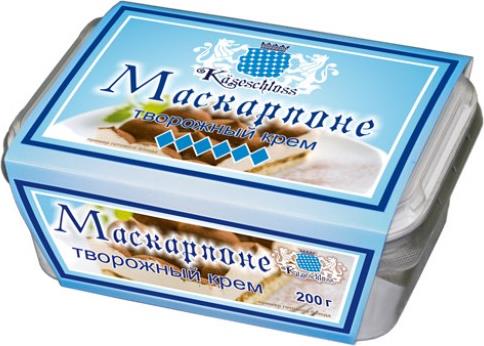 Сырный крем Kaseschloss Маскарпоне  70%, 200 г