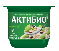 Йогурт Актибио мюсли-киви 3%, 130г