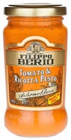 Соус Filippo Berio Ricotta Pesto с томатами и сыром Рикотта 190г