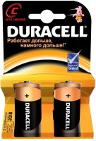 Батарейки Duracell Basic C LR14 щелочные 2шт