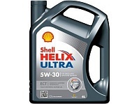 Масло Shell Helix Ultra ECT 5W-30 моторное синтетическое 4л