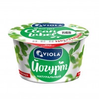 Йогурт Viola натуральный 3.4%, 180г БЗМЖ