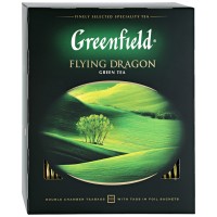 Чай Greenfield Flying Dragon зеленый 100пак*2г