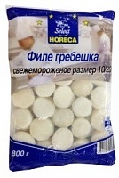 Гребешки Horeca Select филе свежемороженый 10/20, 800г