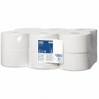 Туалетная бумага Tork Mini Basic однослойная, 200 м, 12 рулонов