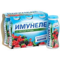 Напиток кисломолочный Neo Имунеле 3 Active Лесные ягоды 1,2% 100г упаковка 6шт