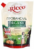 Майонез Mr.Ricco Organic Провансаль 67%, 800мл