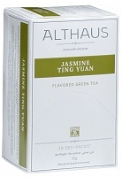 Чай Althaus зеленый жасмин тин юань 20х4г