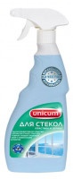 Средство Unicum для мытья стекол, пластика и зеркал 500мл