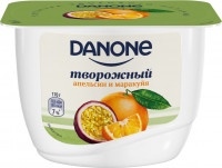 Продукт творожный Danone Апельсин маракуйя 3,6% без змж 170г