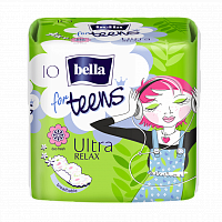 Прокладки гигиенические Bella for teens Ultra relax, 10 шт.