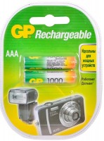 Аккумулятор GP Rechargeable 1000 AAA 2шт
