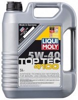 Масло Liqui moly Top Tec 4100 5W-40 моторное полусинтетическое 5л